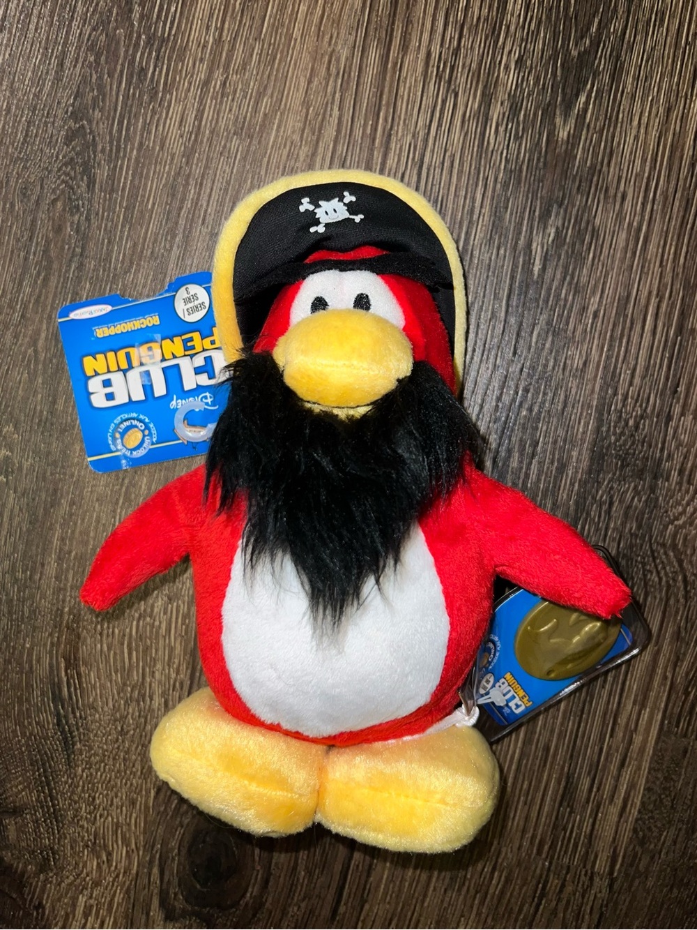 NWT Club Penguin Rockhopper Plush